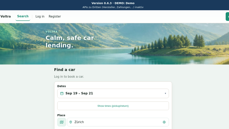 Voltra Tesla sharing demo